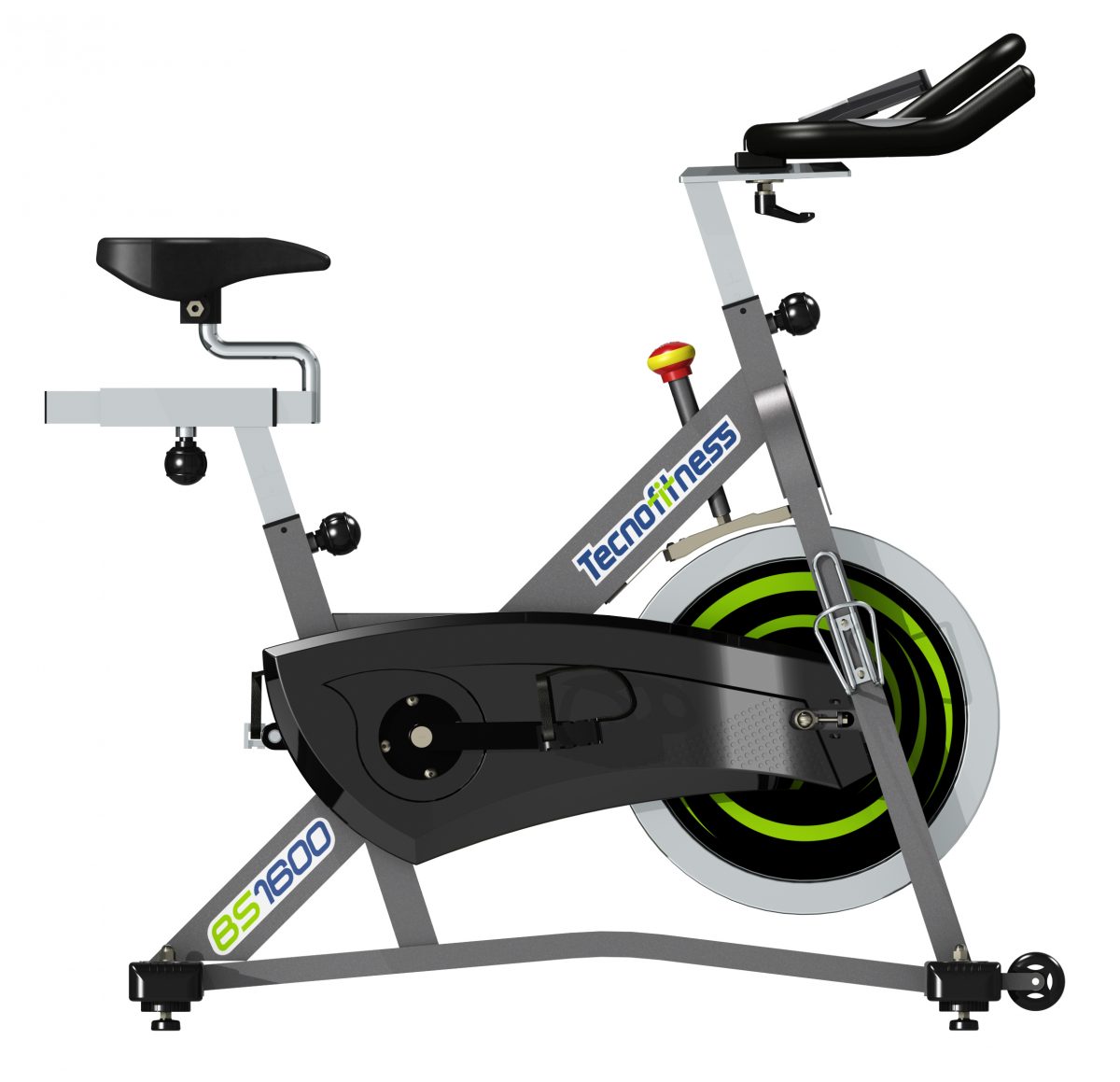 BICICLETA SPINNING TECNO BS1600 TECNOFITNESS BY ATHLETIC - Imagen 3