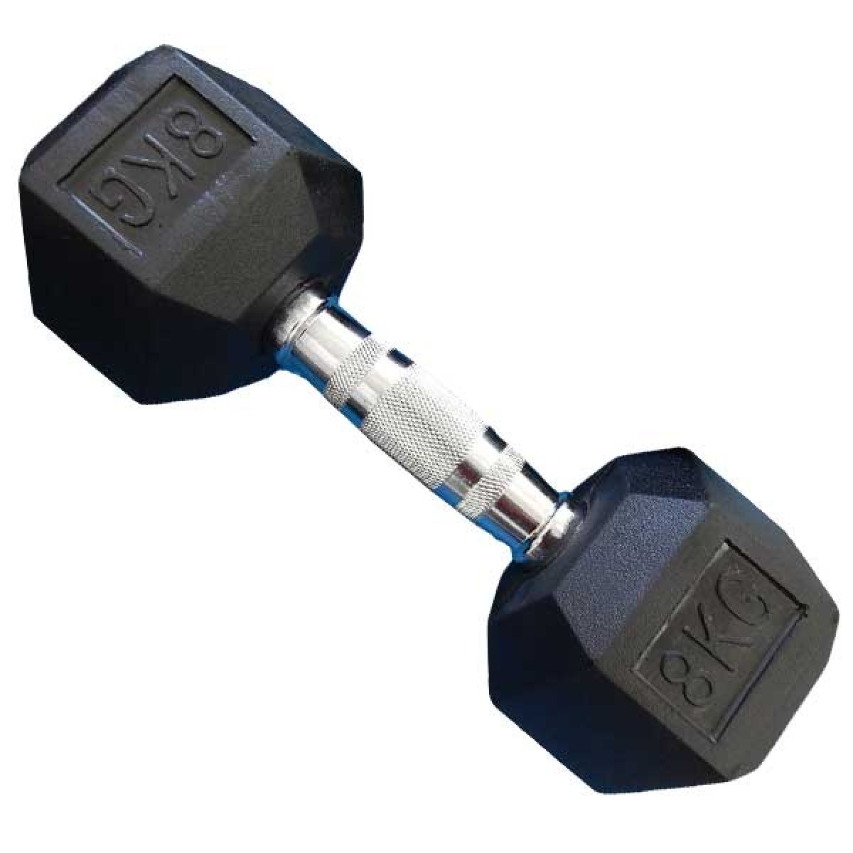 MANCUERNA HEXAGONAL GOMA 8KG ATHLETIC