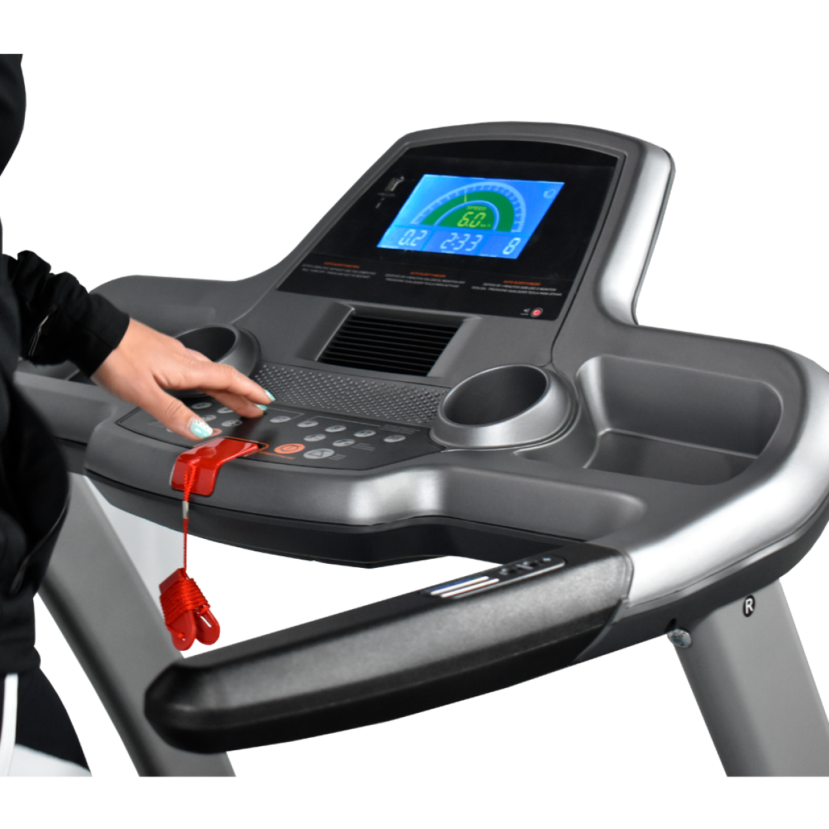 Caminadora Eléctrica Plegable Extreme 1060t Athletic - Imagen 3