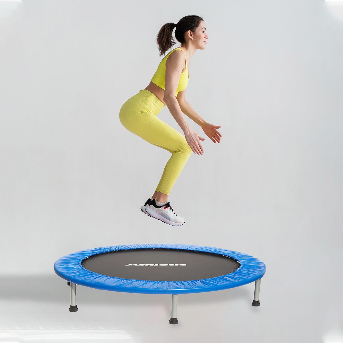 Mini Trampolín Fitness Gym Athletic 40" 1mt diámetro
